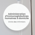 Immunoglobulines domicile